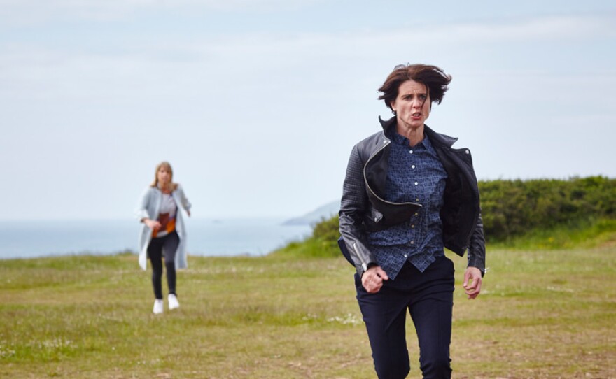 Chrissy (Heather Peace) runs away from Jane in a scene from “Those In Peril.”