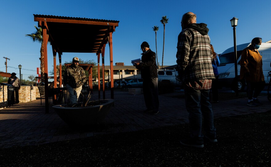 Grand Veterans Village is a transitional housing campus in Phoenix, one of the toughest places in the country to find affordable housing.