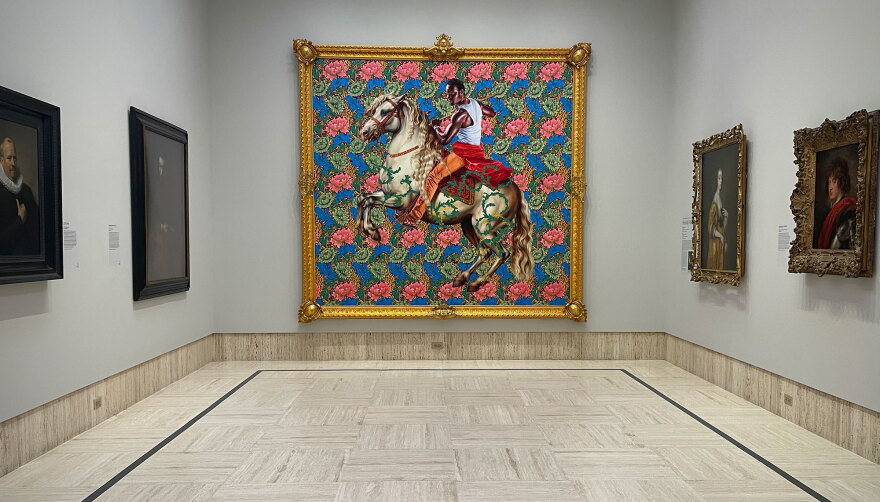 Kehinde Wiley s Art A 19th Century Courtesan And Halloween Movies kehinde-wiley-s-art-a-19th-century-courtesan-and-halloween-movies