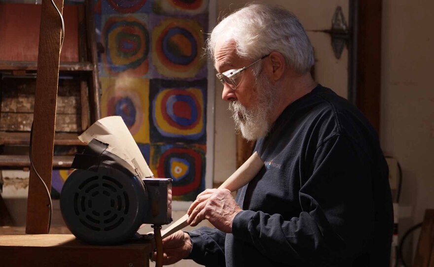 Norm Sartorius is featured in CRAFT IN AMERICA "Collectors"