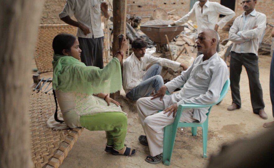 Being a female journalist and a Dalit, Meera Devi is no stranger to discrimination and threats of violence. "I have got threats against my life. There have been threats against shutting down our newspaper. They raise doubts about my reporting and investigate if I'm really a journalist."
