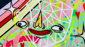 Detail of Panca's "El Más Allá" installation at The New Children's Museum, which opens to the public on Friday, Aug. 13, 2021. 