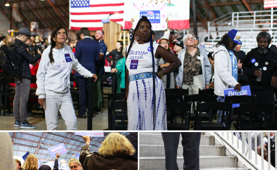 Despite Sanders' ability to connect with younger voters of color and gestures of support to the Black Lives Matter movement, his campaign has struggled to gain support from older minority voters.