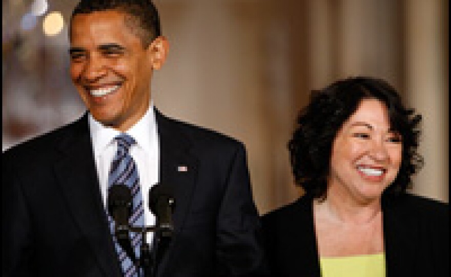 President Obama taps Judge Sonia Sotomayor to replace Justice David Souter on the Supreme Court.
