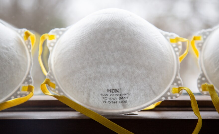 NIOSH-approved N95 masks are recommended to prevent the transmission of the COVID-19 omicron variant.