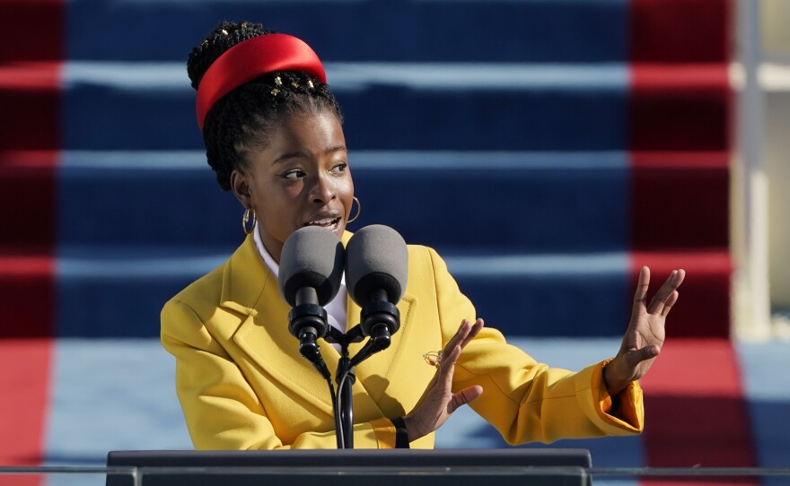 Amanda Gorman, the country's first National Youth Poet Laureate, recited her poetry at President Biden's inauguration on Jan. 20.