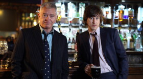 Martin Shaw as Inspector Gently and Lee Ingleby as Sgt. John Bacchus.