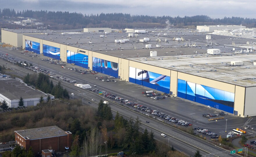 Most of Boeing's job cuts this year will come from the commercial jetliner workforce at Boeing facilities in western Washington, including at the company's wide body assembly factory in Everett.
