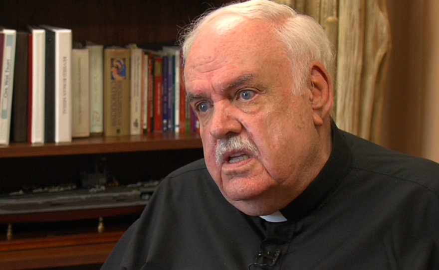 Father Ron Hebert, the leader of Sacred Heart Parish, said he didn't realize until this year how quickly Sacred Heart Academy was "bleeding money." He made the decision to close the school this semester. 