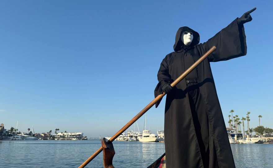 The Gondola Company’s A Haunting in Venice will take you through the haunted Coronado Cays. Undated photo.