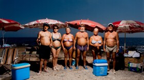 Lucia Herrero, Navarro, Toledo and Martínez, 2009, chromogenic print. Collection of the Kiyosato Museum of Photographic Arts on exhibit at the San Diego Museum of Photographic Arts starting April 16, 2021.