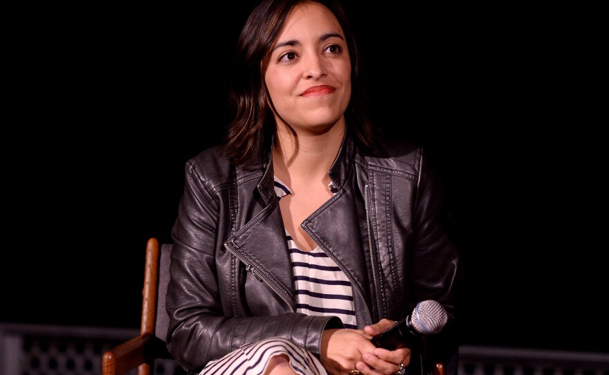 Sarah Audelo, seen during a 2016 event when she held a top role at Rock The Vote, has spent years in Democratic politics. She is stepping down from her current role as the executive director at Alliance for Youth Action to make way for younger leaders.