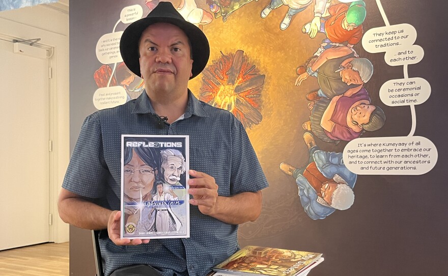 Comic book creator Chag Lowry 