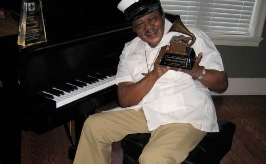 Fats Domino at home, 2012.