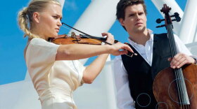Musicians and siblings Mari and Hakon Samuelsen.