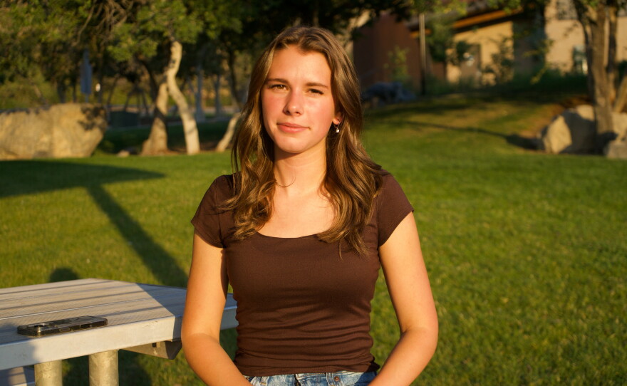 Hazel Kynaston is one of about 500 Utah Valley University students who applied for victims compensation from the State of Utah after witnessing Charlie Kirk being shot on campus in 2025