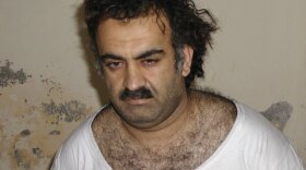Khalid Sheikh Mohammed, the professed Sept. 11 mastermind, is seen shortly after his capture during a raid in Pakistan on March 1, 2003.