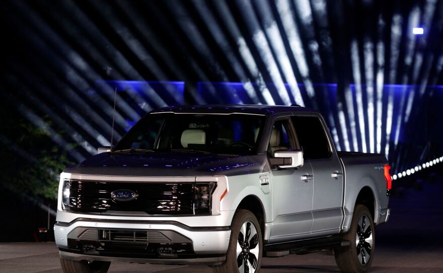 Ford unveiled its new electric F-150 Lightning outside of their headquarters in Dearborn, Michigan, on May 19. Ford, like other legacy auto makers, plans to sell electric versions of many of their popular models.
