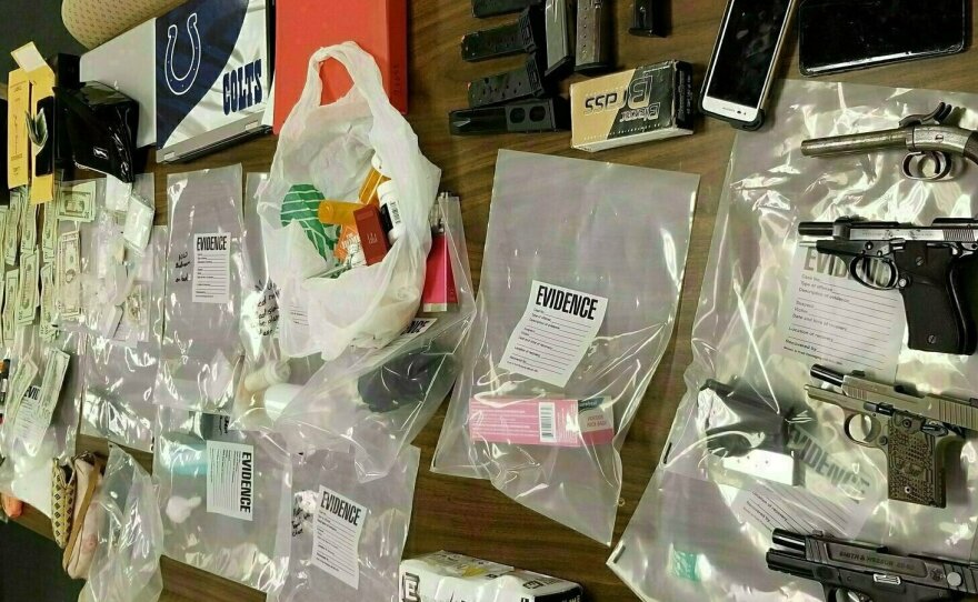 Drug busts like this one in Indianapolis in 2019 have been a standard strategy for law enforcement targeting dealers for decades. Research suggests the raids may be doing more harm than good.