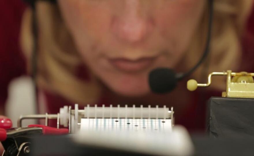 Sound artist Margaret Noble in "Righteous Exploits."