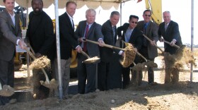 Scripps Health officials broke ground on a new proton therapy cancer center on Aug. 5, 2010.