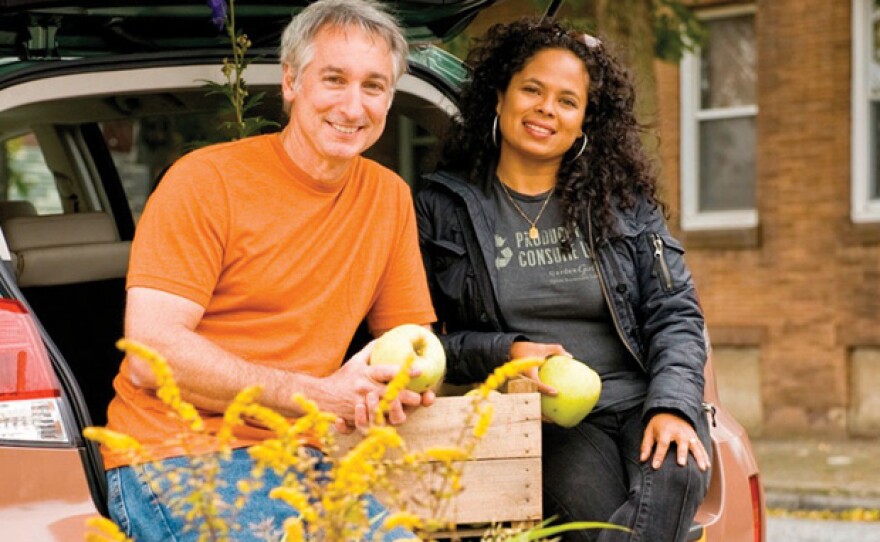 Rick Hall and Clarence Carter in Muscle Shoals.