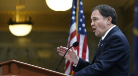 Gov. Gary R. Herbert recently signed four immigration bills that bring sweeping changes to his state's laws. Here, Herbert speaks after his inauguration in January.