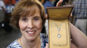 The owner of this 19th-century diamond, pearl and platinum heirloom necklace knew she had something special when she brought it to ANTIQUES ROADSHOW in Chattanooga, Tennessee. However, the rare five-carat diamond centerpiece puts the jewelry in a category all its own, with an estimated value of $250,000. 