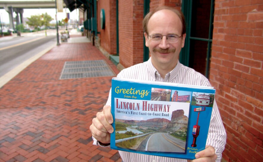In his book, "Greetings From The Lincoln Highway," author and historian Brian Butko (pictured) provides maps, guides, suggestions and inside information on the various cross-country routes of the old Lincoln Highway.
