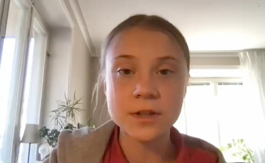 Climate activist Greta Thunberg, 18, is adding vaccine inequality to her agenda. In a speech on Monday, she said it was "unethical" to vaccinate young people in rich countries when health workers in low resource countries aren't yet inoculated.