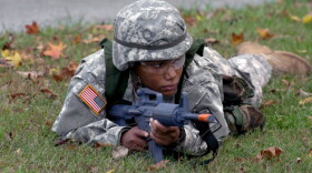 ROTC training at University of Maryland.