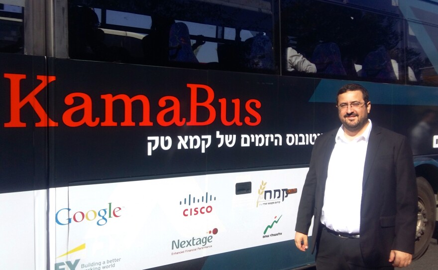 Moshe Friedman is the CEO of KamaTech, a group that helps integrate ultra-Orthodox Jews into Israel's workforce and specifically into its high-tech sector. He comes from an ultra-Orthodox, or haredi, family himself.