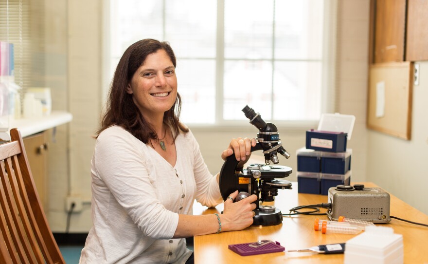 Caltech geobiologist Victoria Orphan is pictured in this undated photo. 