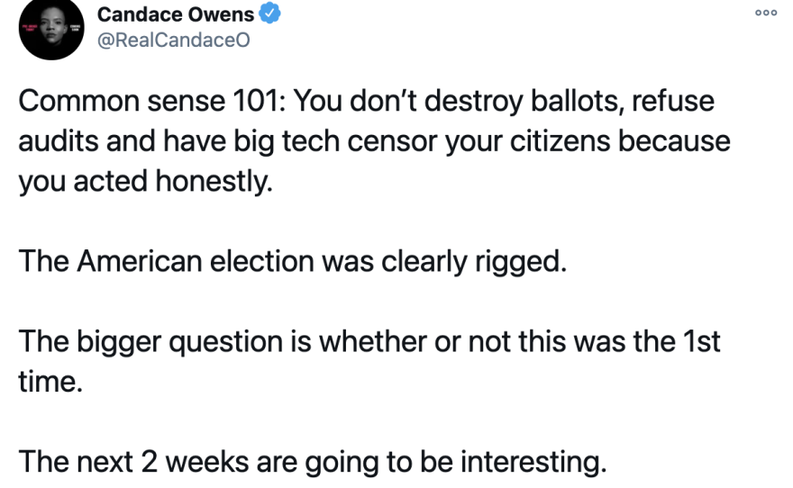Ashli Babbitt, the Trump supporter who was killed by police while storming the U.S. Capitol, tweeted under the handle CommonAshSense. She frequently amplified messages from Fox News regulars such as Dan Bongino and Candace Owens.