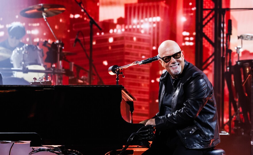 Billy Joel performed "Turn the Lights Back On," which he has called the first pop song he's written in decades, along with his 1980 hit "You May Be Right."