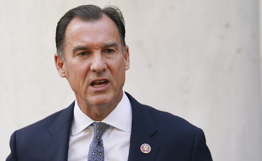 Rep. Tom Suozzi, D-N.Y., failed to file required reports on approximately 300 stock transactions, according to a complaint from the Campaign Legal Center.
