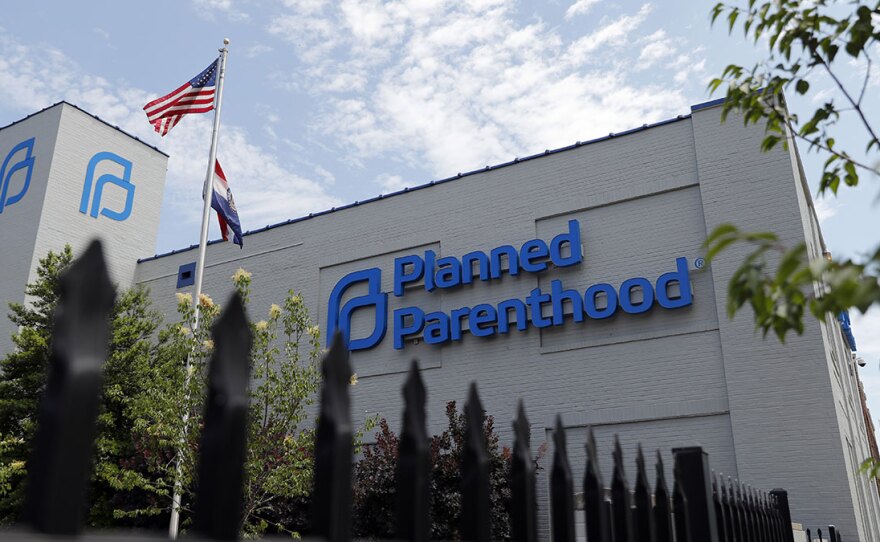 A Planned Parenthood clinic in St. Louis is shown in June. The clinic has all but ceased providing abortions after Missouri tightened restrictions.