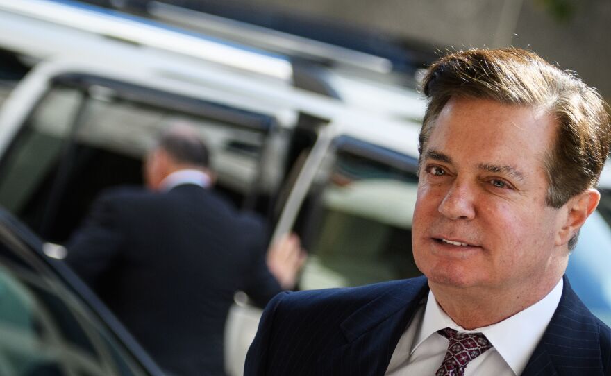 Paul Manafort arrived for a hearing at U.S. District Court on June 15 in Washington, D.C.