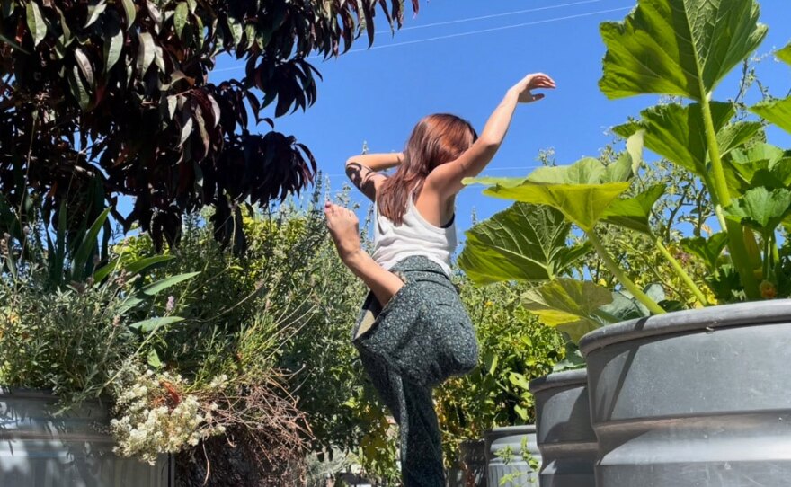 Dancer Giovanna Francisco is shown in an undated pgoto at Art Produce