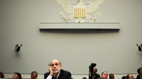 Federal Reserve Board Chairman Ben Bernanke testifies before the House Financial Services Committee in July 2010. Bernanke has been heavily criticized by Republican presidential candidates in recent months.