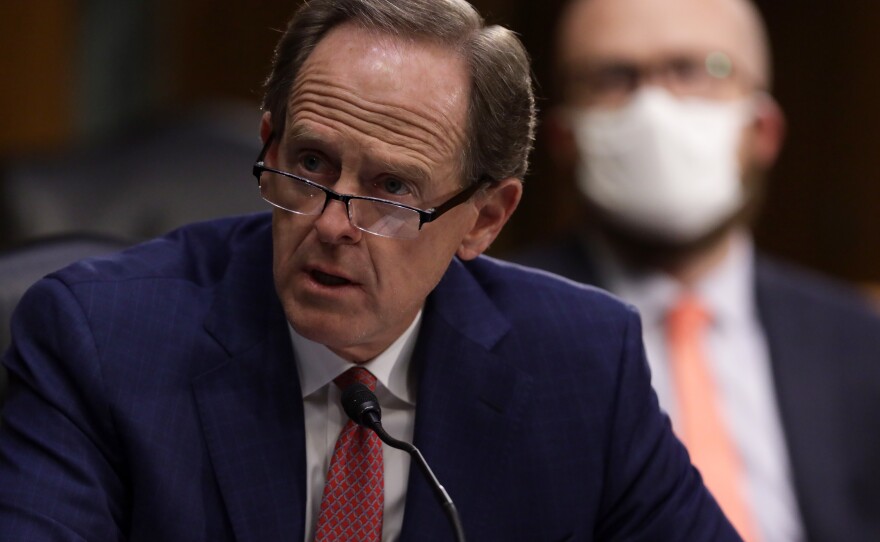 Republican Sen. Pat Toomey of Pennsylvania, seen here during a confirmation hearing in May, urged President Trump to accept the outcome of the presidential election.
