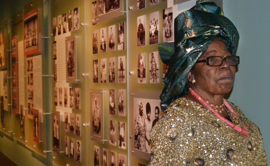 Stella Osarhiere Gbinigie visited the Smithsonian National Museum of African Art this week.