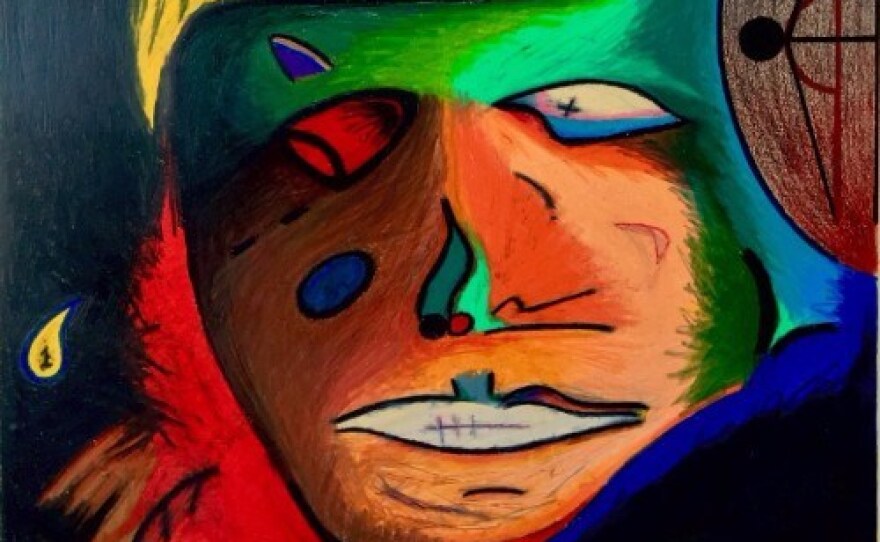 A photo of the artwork "The Epiphany of db Foster."