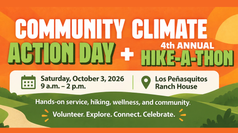 Community Climate Action Day + 4th Annual Hike-A-Thon