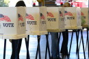 Citizens vote in Los Angeles County on Nov. 6, 2012.
