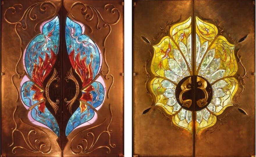Two of the Palace Doors of Abu Dhabi.