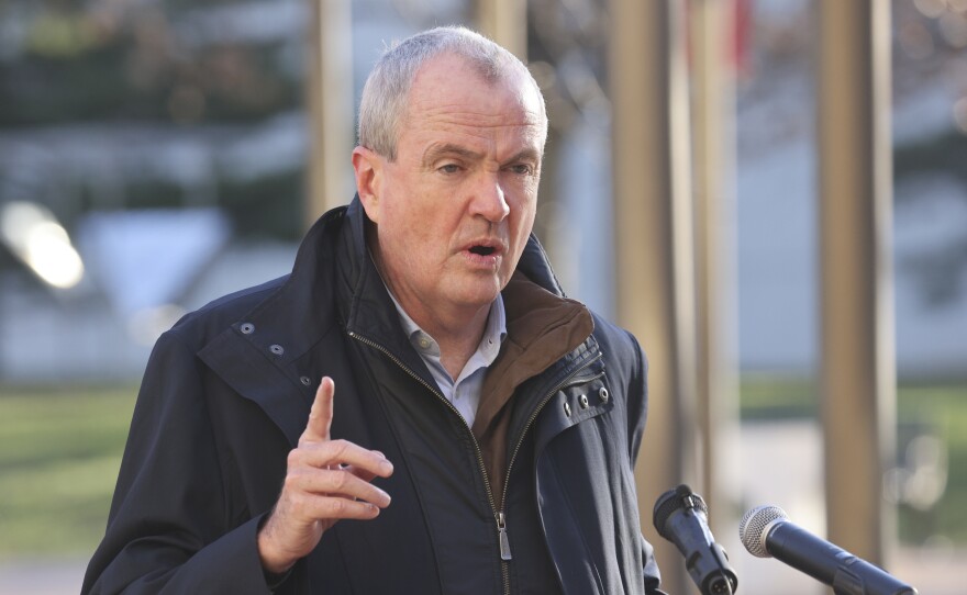 N.J. Gov Phil Murphy, seen above on Dec. 15, 2020, has announced the closing of the Edna Mahan Correctional Facility for Women. The prison has "a long history of abusive incidents," he said.