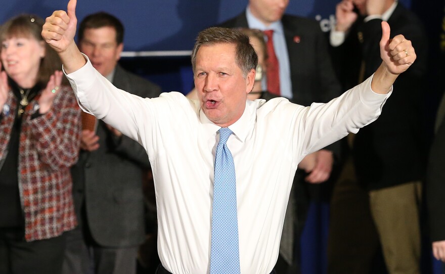 In a Republican race marked by anger and anti-establishment fervor, Kasich is running the optimistic campaign. Is that enough to win?