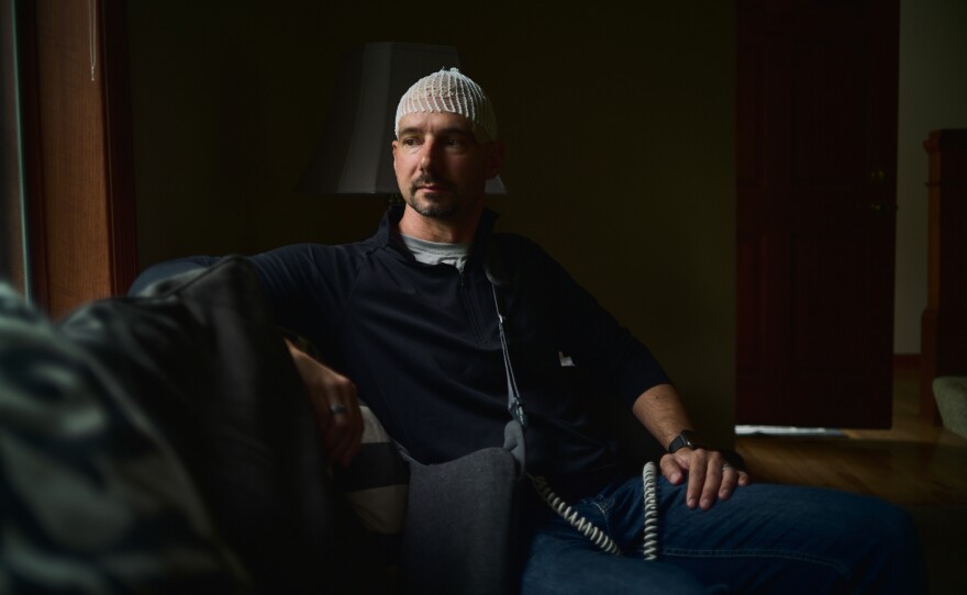 Joe Pitzo and his wife, Amanda, had been married only five months when Joe was diagnosed with brain cancer in 2018.