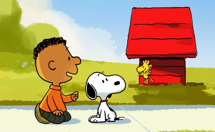 Franklin makes his first friend in the Apple TV special, <em>Snoopy Presents: Welcome Home, Franklin.</em>